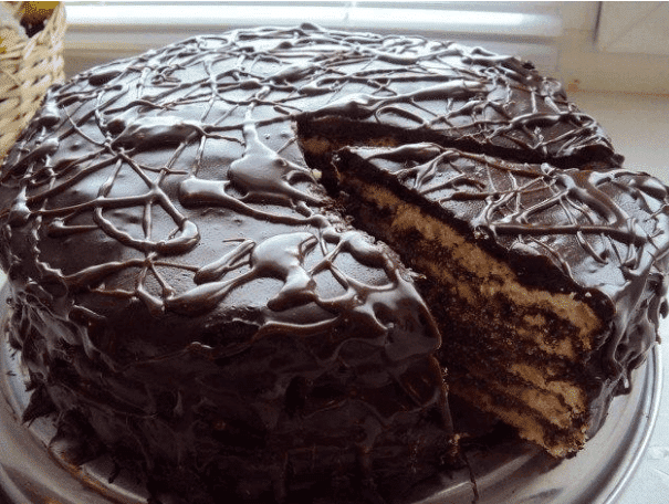 шоколадний торт