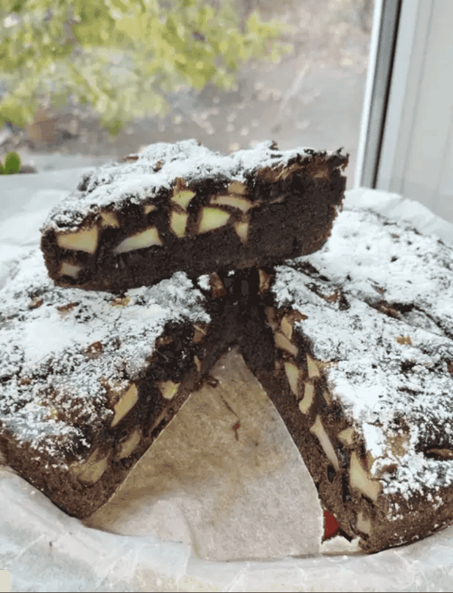 Рецепт шоколадної шарлотки