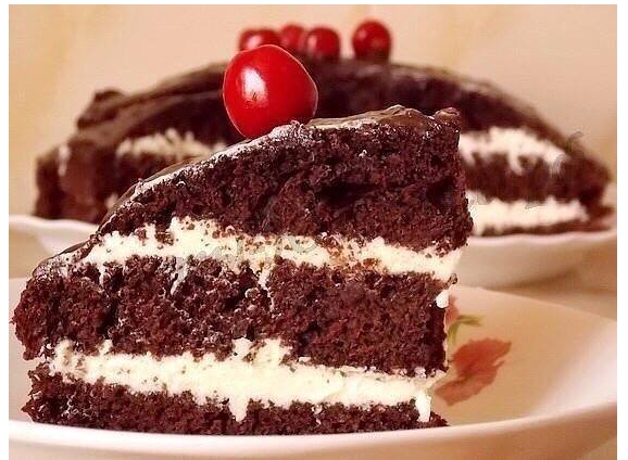 Шоколадний торт Чорний ліс