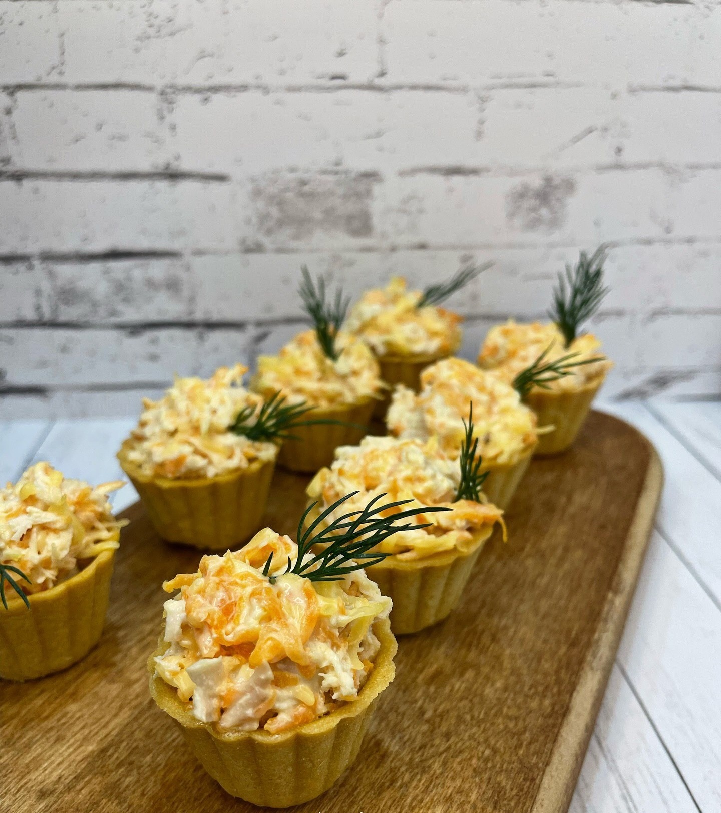 Тарталетки з куркою