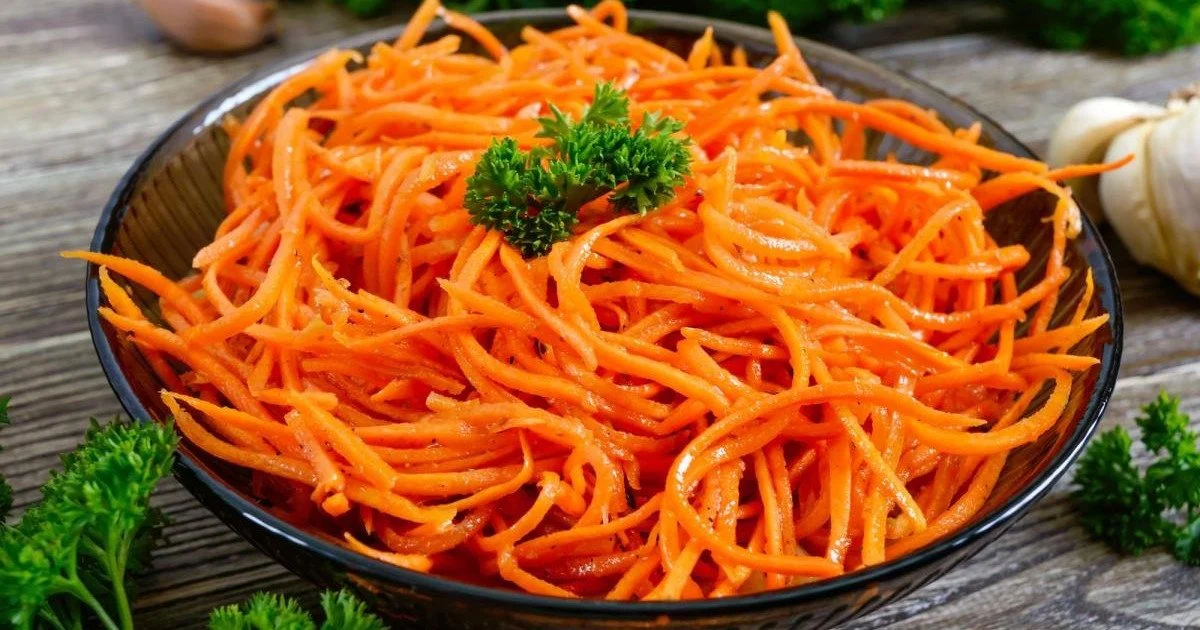 Морква по-корейськи