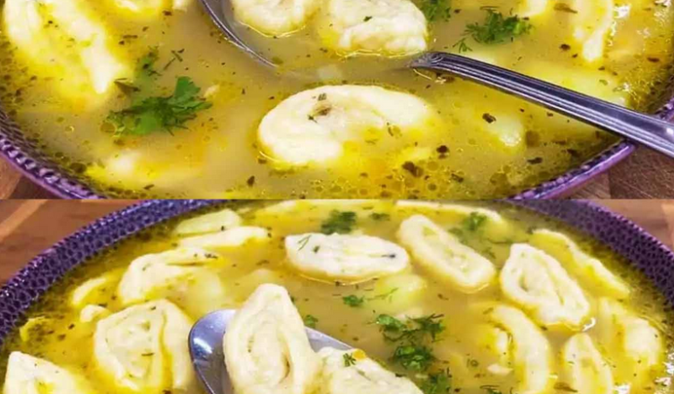 Суп з галушками