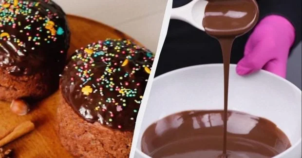 Найкраща шоколадна глазур для паски: не кришиться, не липне і легко розрізається – детальне фото 1