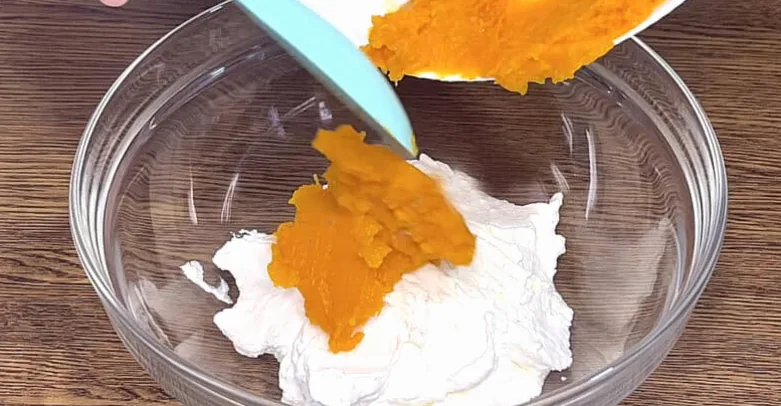 Гарбуз з кисломолочним сиром крок 1