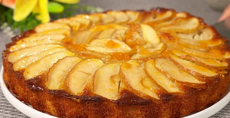 італійський яблучний пиріг крок 3