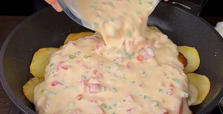 Картопля і 3 яйця — Така смачна “Вечеря” крок 2