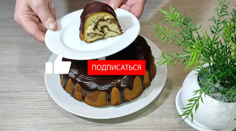 кекс з шоколадною глазурю — крок 6, покроковий рецепт