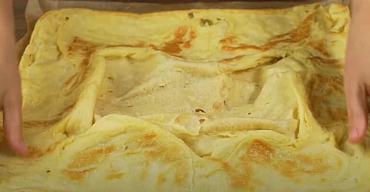 млинцевий рулет з сиром крок 1