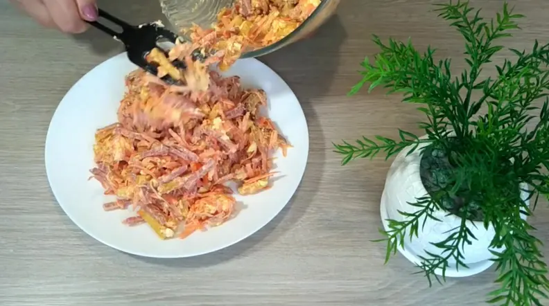 морквяний салат — крок 5, покроковий рецепт