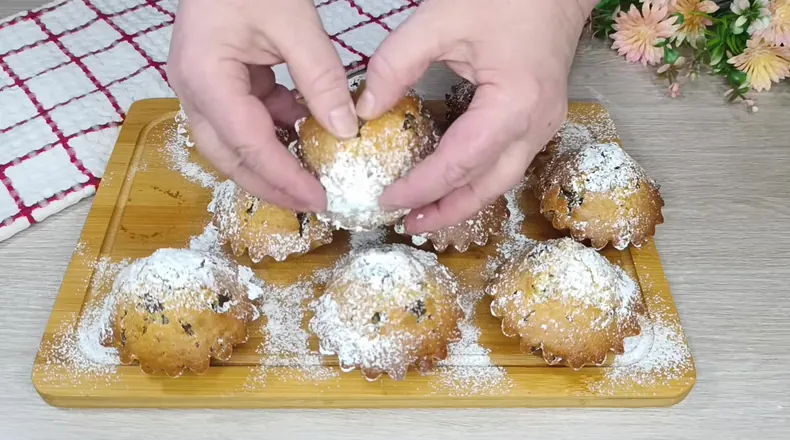 м’які кекси — крок 7, покроковий рецепт