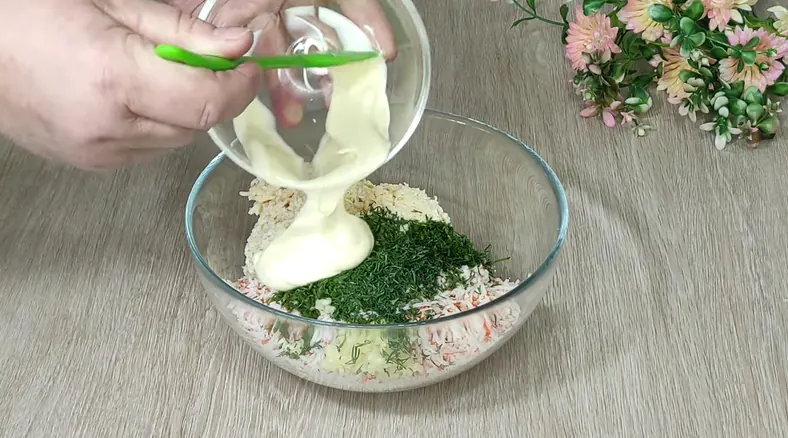 намазка з крабових паличок — крок 5, покроковий рецепт