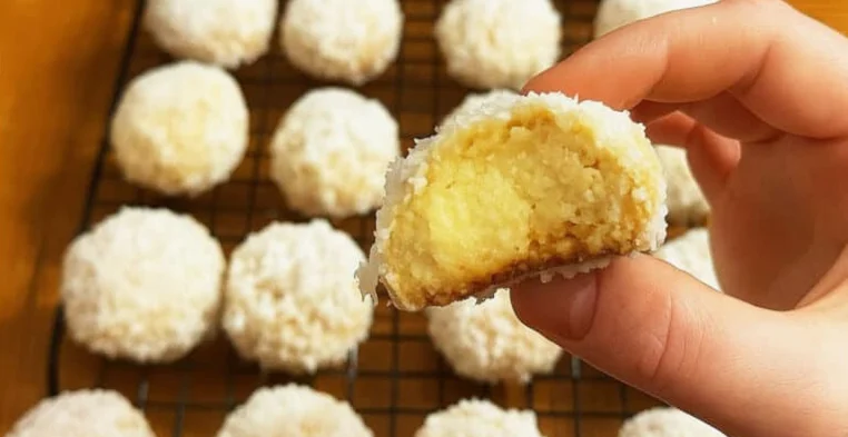 Печиво «Сніжки» — рецепт із газети 1995 року! Відтворила 1:1 — смак дитинства крок 1