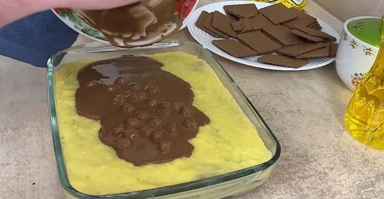 Поки чайник закипів — Торт уже готовий: Без духовки, за 15 хв і смачніший за Наполеон крок 2