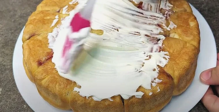 пиріг з повидлом крок 5