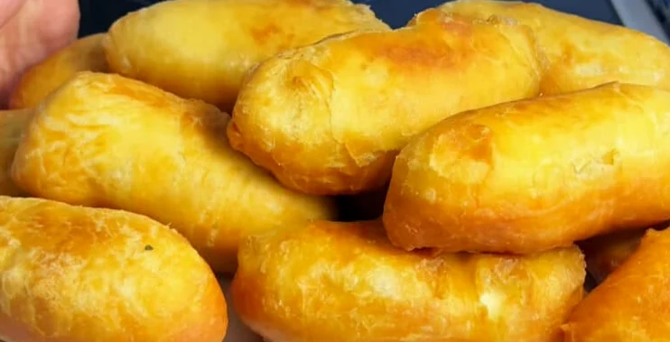 пиріжки на кефірі крок 3