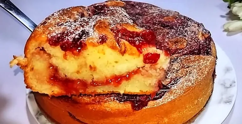 рецепт пирога з джемом крок 3 як приготувати