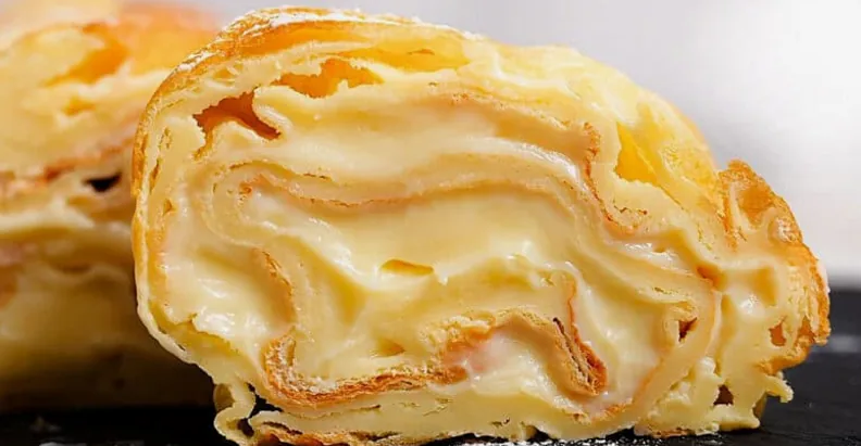 рецепт рулету з заварним кремом крок 1