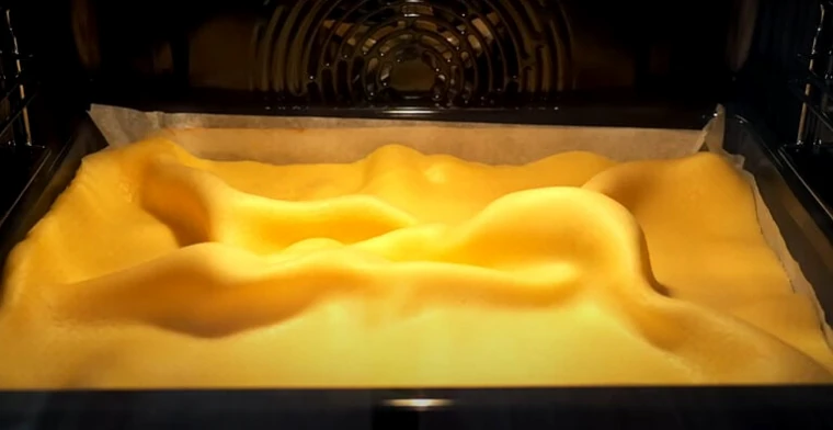 рецепт рулету з заварним кремом крок 2