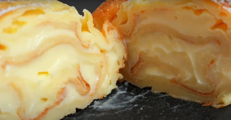 рецепт рулету з заварним кремом крок 4