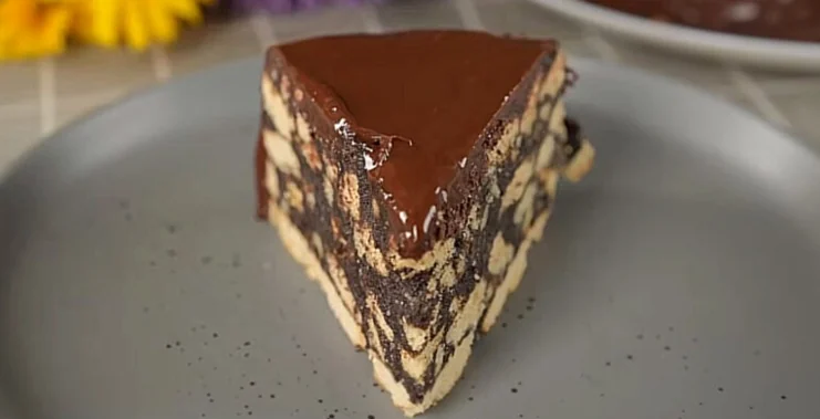 Різдвяний десерт без випікання крок 3