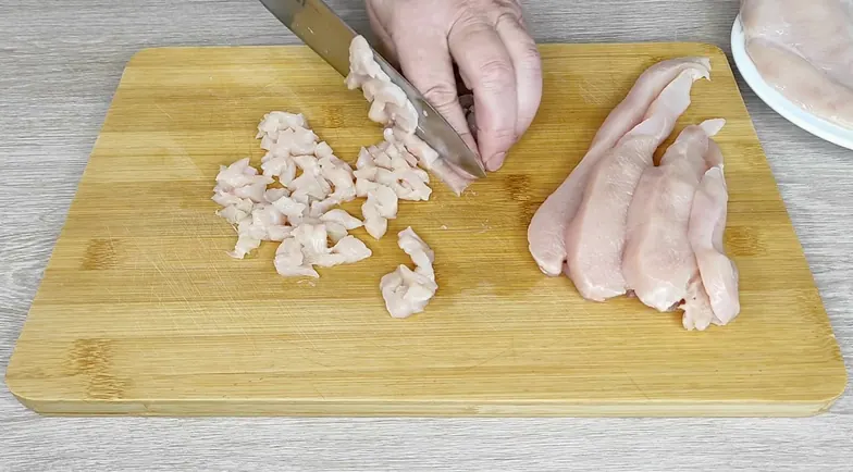 рублені курячі котлети з грибами — крок 3, покроковий рецепт