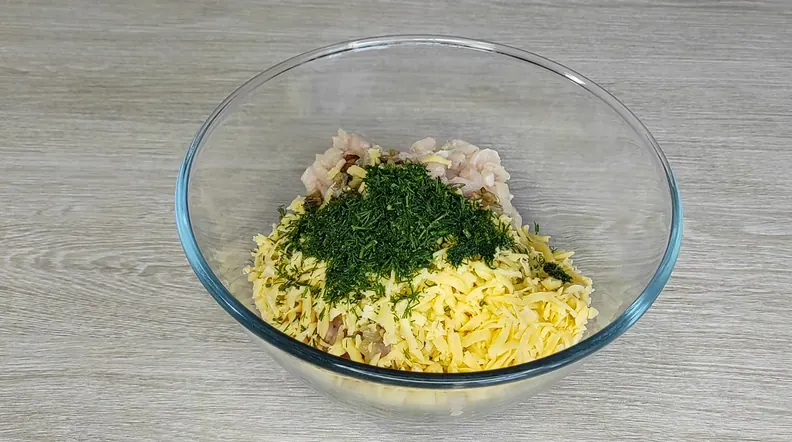 рублені курячі котлети з грибами — крок 4, покроковий рецепт