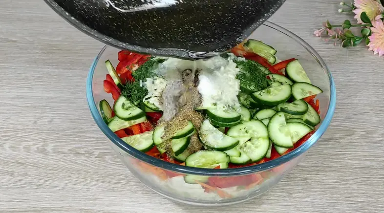 салат з капусти — крок 8, покроковий рецепт