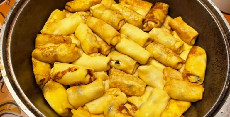 Стародавні налисники крок 1