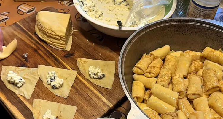 Стародавні налисники крок 2