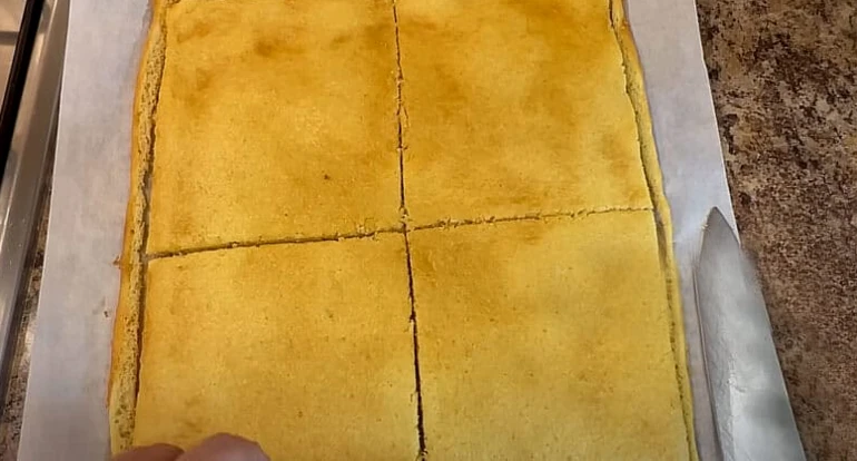 Торт без вершків і сиру крок 2