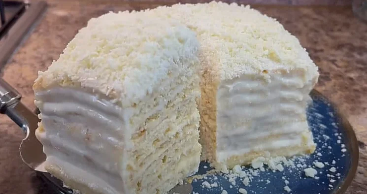 Торт без вершків і сиру крок 3