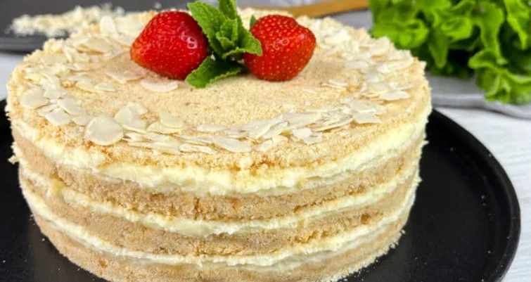 Торт Пломбір крок 1