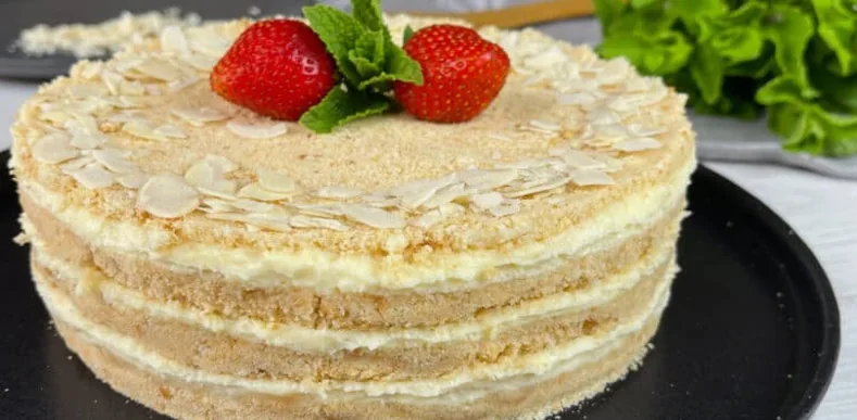 Торт Пломбір крок 5