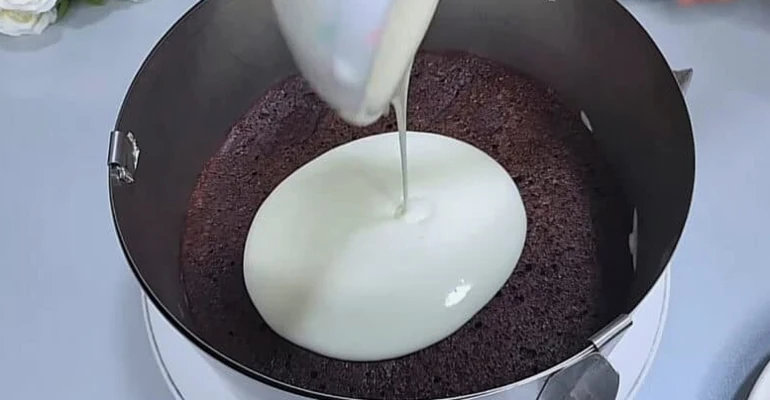 торт Золото крок 2