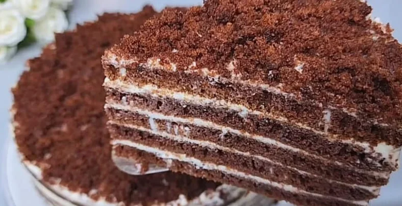 торт Золото крок 3