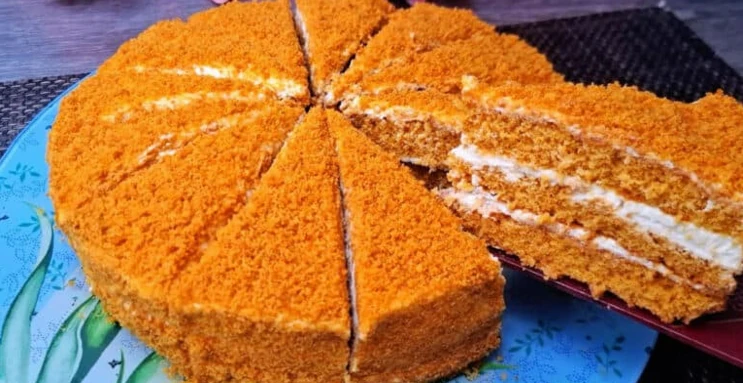 Торт-експрес крок 1