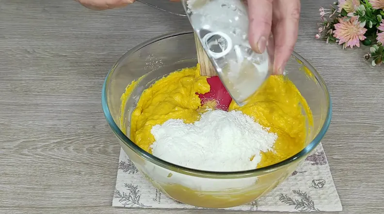 вафлі з гарбуза — крок 3, покроковий рецепт