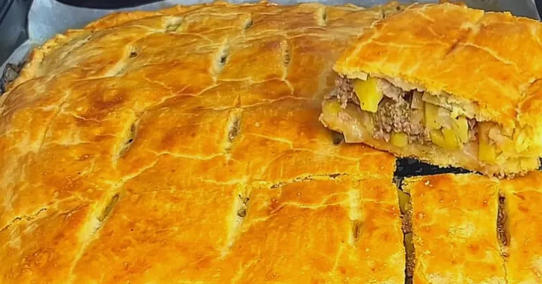 Великий Пиріг без дріжджів та яєць крок 3