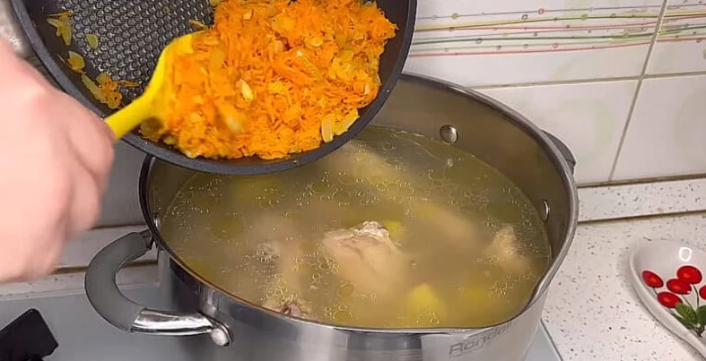 Весняний суп №1: Зʼїдається «до дна» крок 2