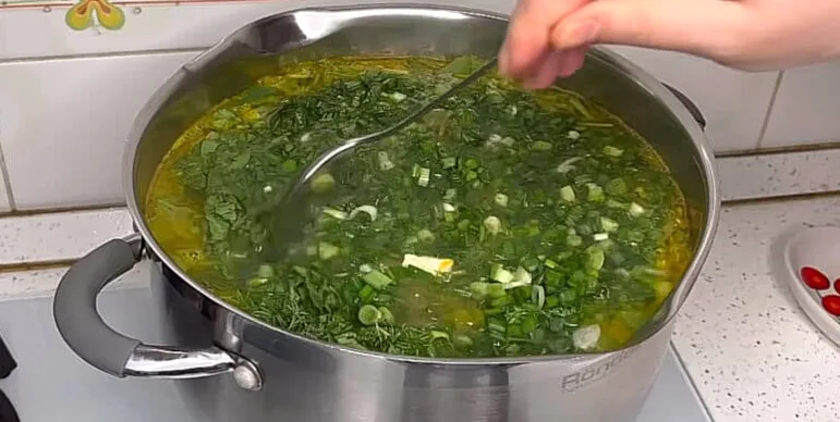 Весняний суп №1: Зʼїдається «до дна» крок 3