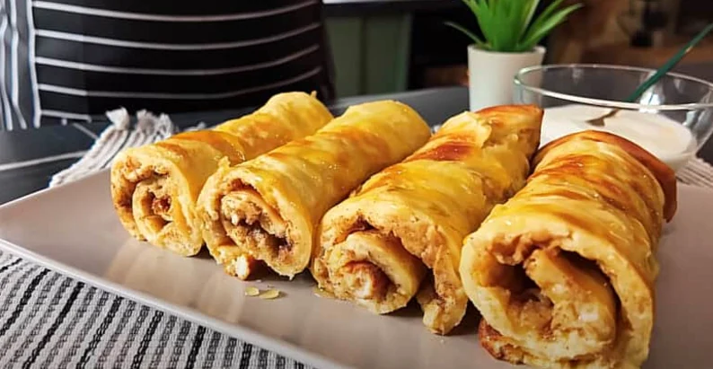 яблучні млинці без сковорідки крок 3