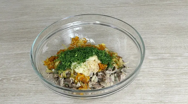 закуска з курячих шлунків — крок 5, покроковий рецепт