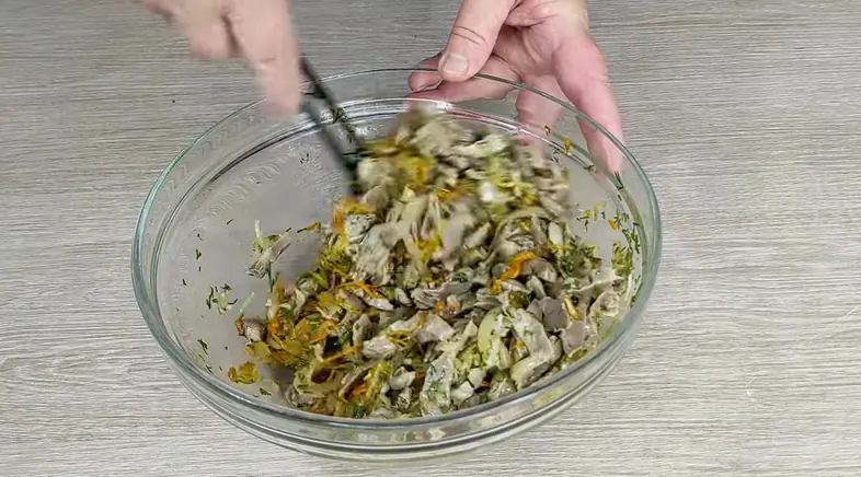 закуска з курячих шлунків — крок 8, покроковий рецепт