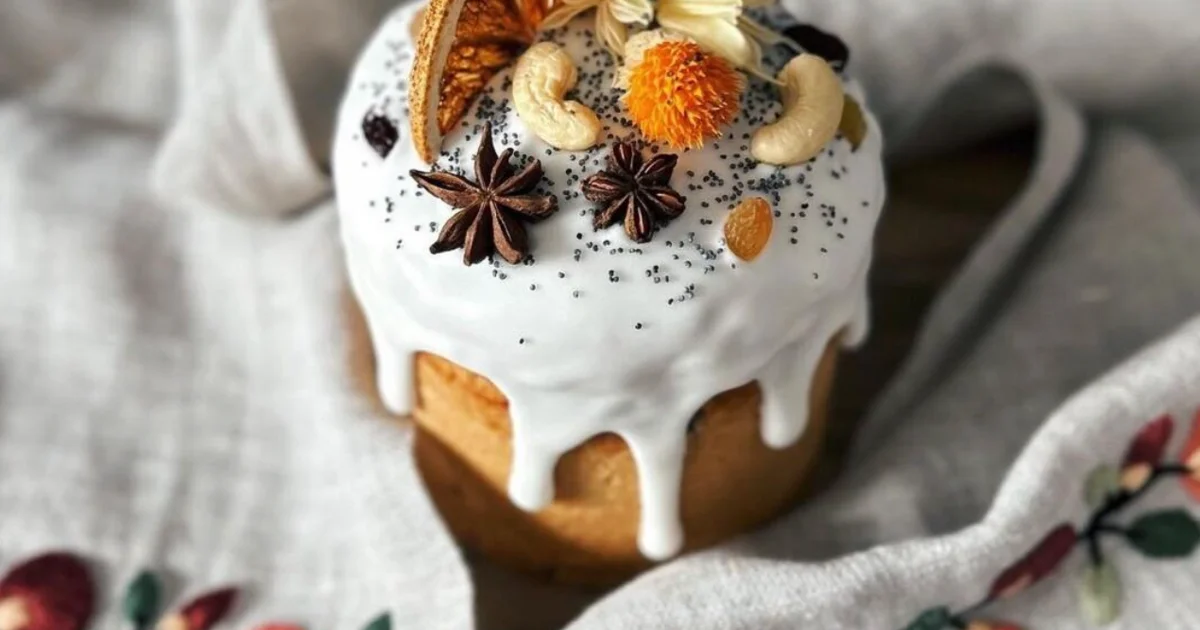 рецепт паски - ідеальний результат