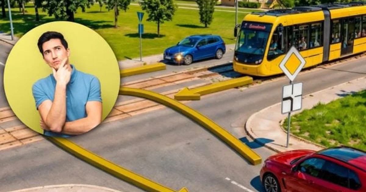 Авто проїдуть перехрестя: лише половина водіїв знає правильну відповідь