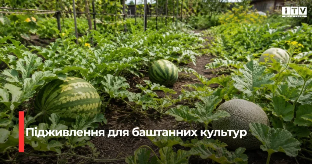як правильно підживлювати кавуни та дині
