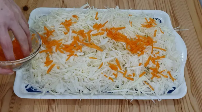 квашена капуста — крок 2, покроковий рецепт