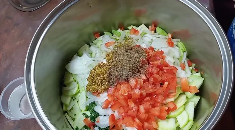 мариновані кабачки — крок 2, покроковий рецепт