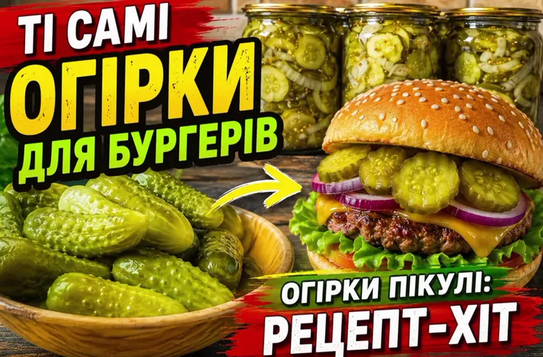 Пікулі — мега-хрусткі огірки на зиму