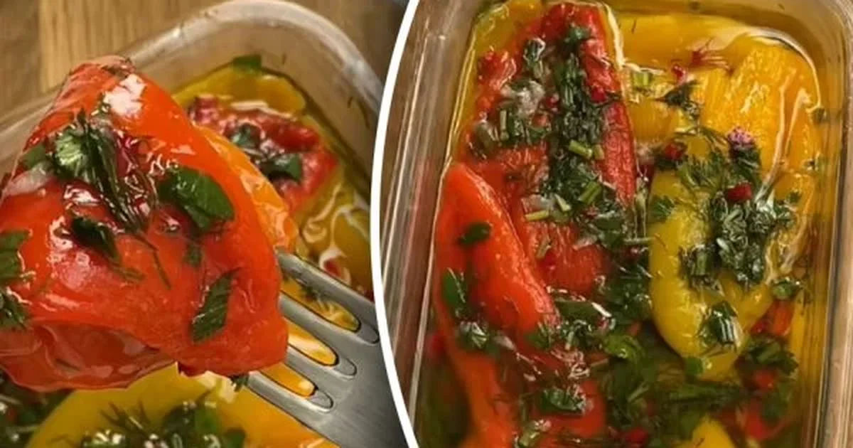 рецепт смачної закуски з болгарського перцю